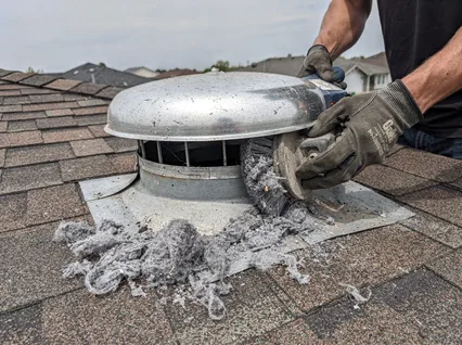 Cleaning Dryer Vent On Roof in West Whittier-Los Nietos