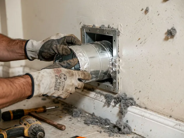 Professional dryer vent repair and installation by West Whittier-Los Nietos Dryer Vent Cleaning in West Whittier-Los Nietos